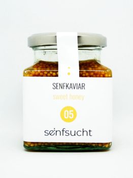 Senfkaviar Sweet Honey | Lustenauer Senf, Familie Bösch