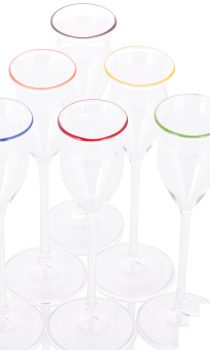 Edelbrand Glas Rot | Rochelt, Tiroler Schnapsbrennerei