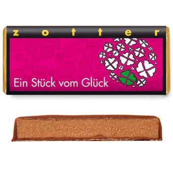 Ein Stück vom Glück | Zotter Schokoladenmanufaktur