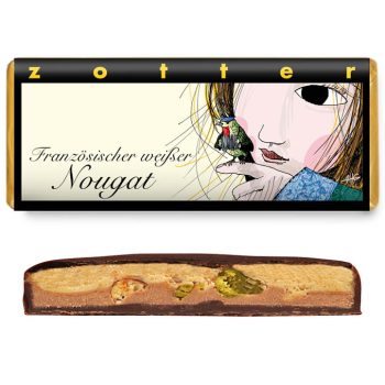 Französischer weisser Nougat | Zotter Schokoladenmanufaktur